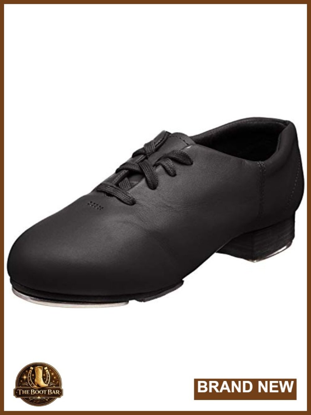 Leather Split Sole Tap Shoes with Tele Tone Taps for Dance
